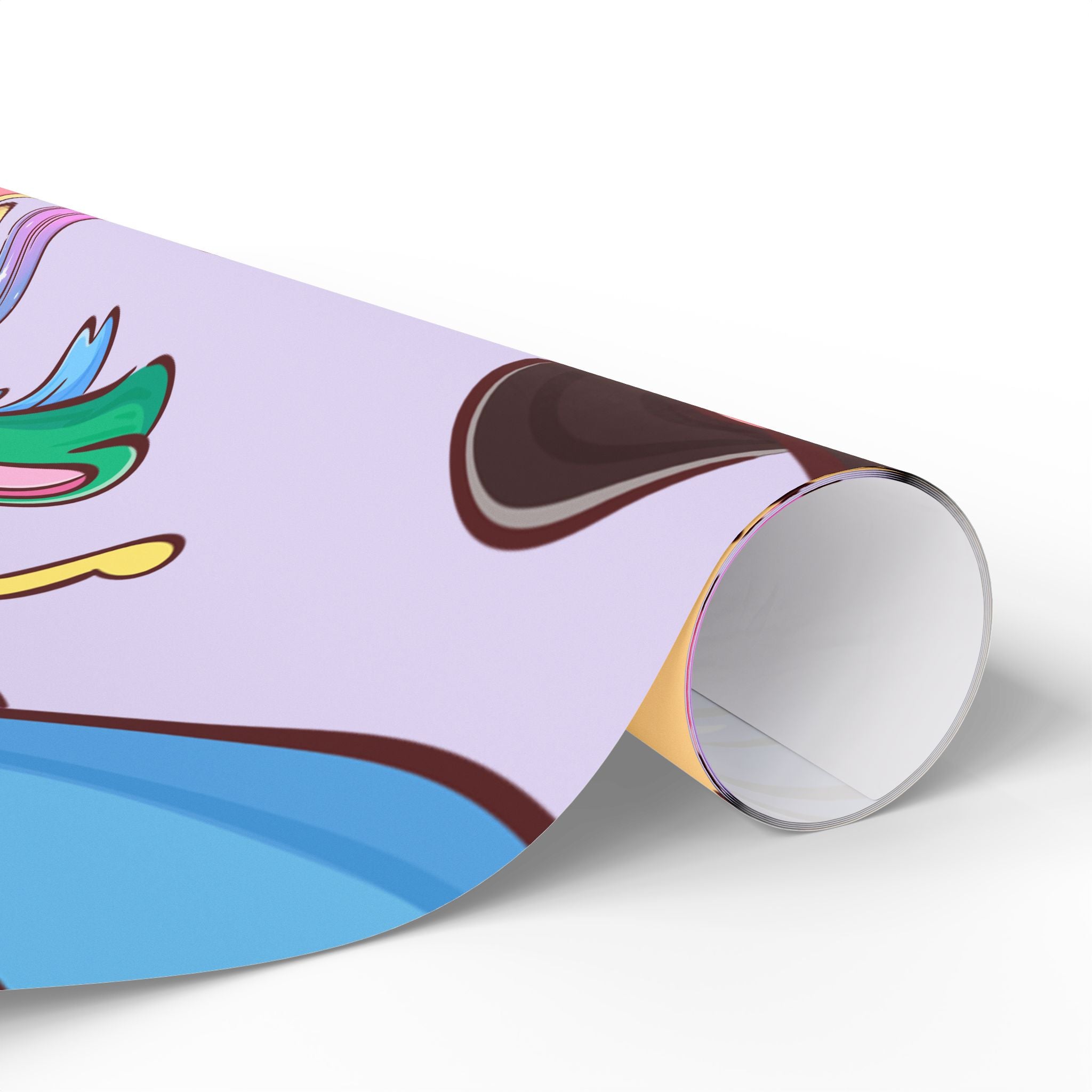 Magical Wrapping Paper Roll — Pastel Birthday Gift Wrap