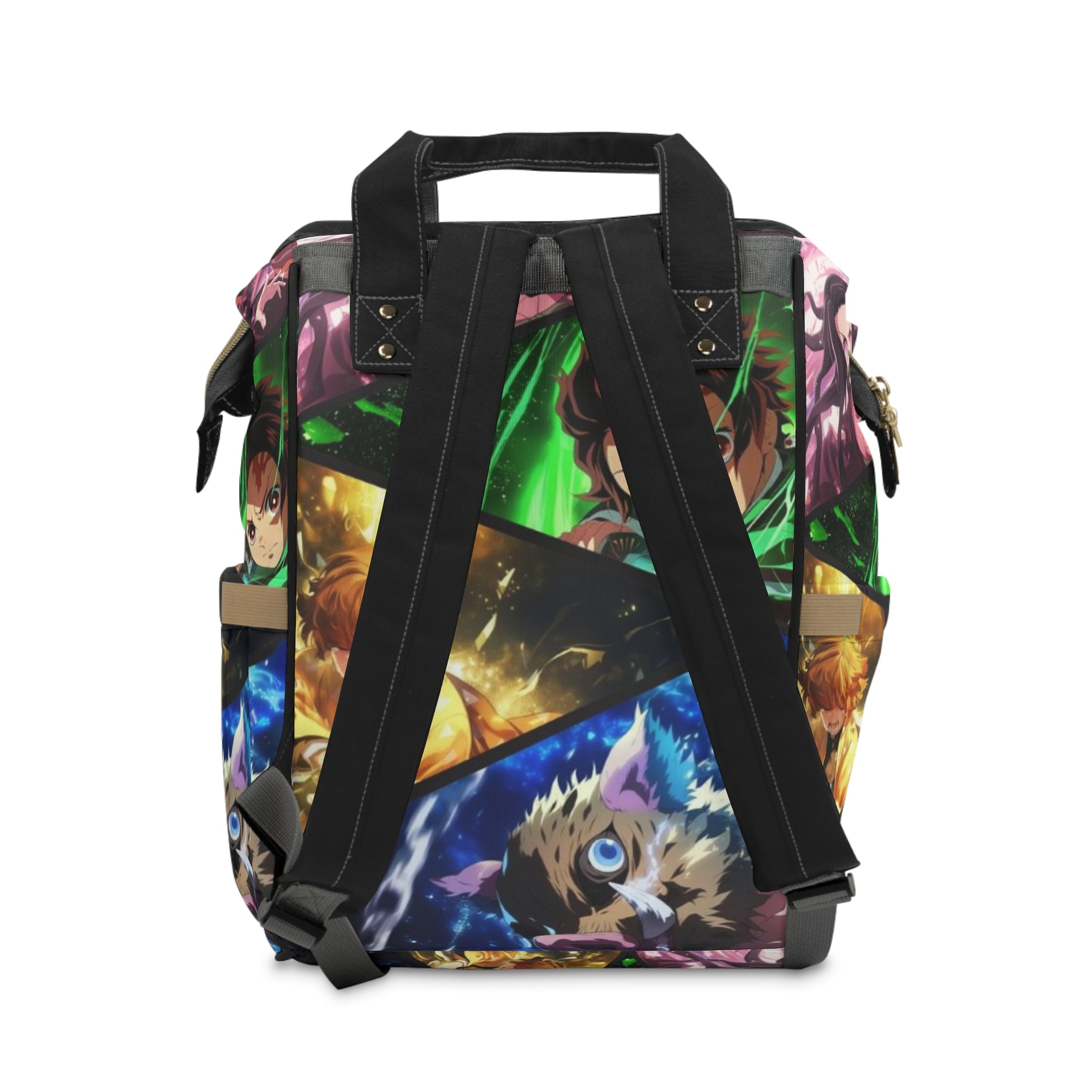 Anime Character Diaper Backpack – Multifunctional Baby Travel Bag