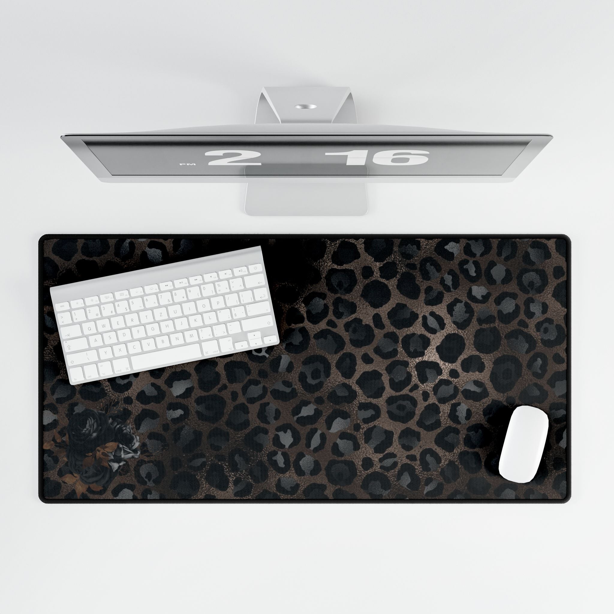 Leopard Print Desk Mat