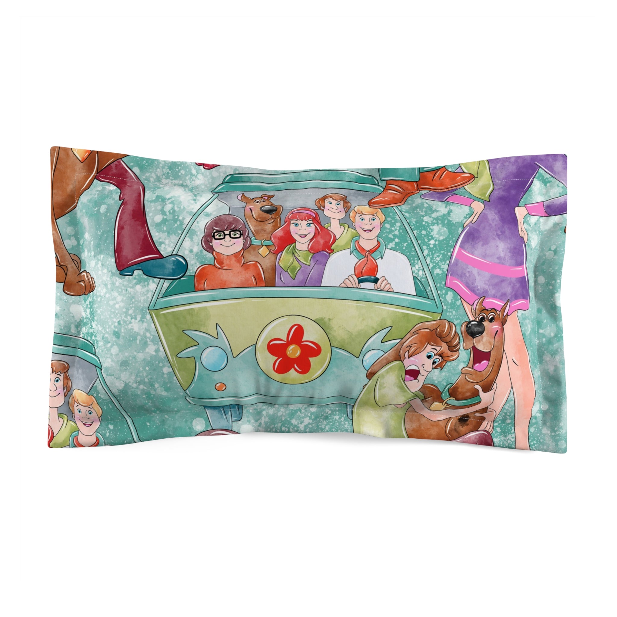 Scooby-Doo Mystery Machine Pillowcase