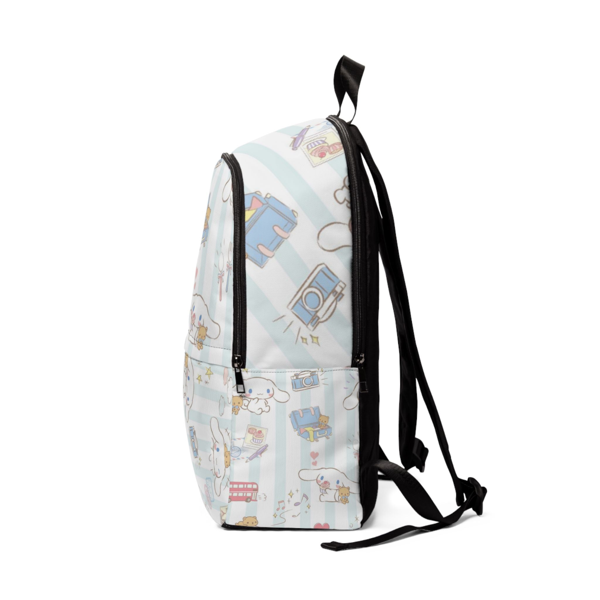 Cute Pastel Bunny Backpack — Kawaii Cartoon Kids School Bag