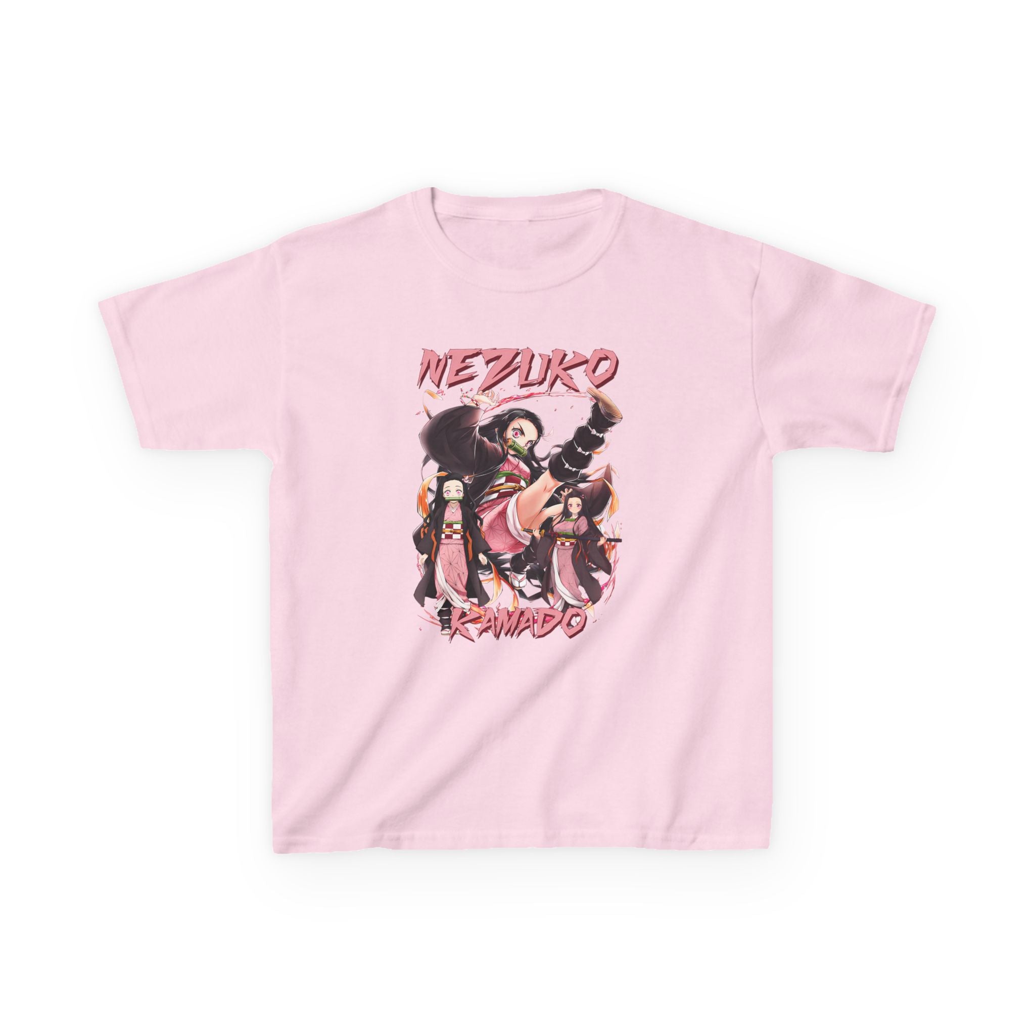 Nezuko Kamado Kids Tee — Anime Character Shirt for Fans & Cosplay
