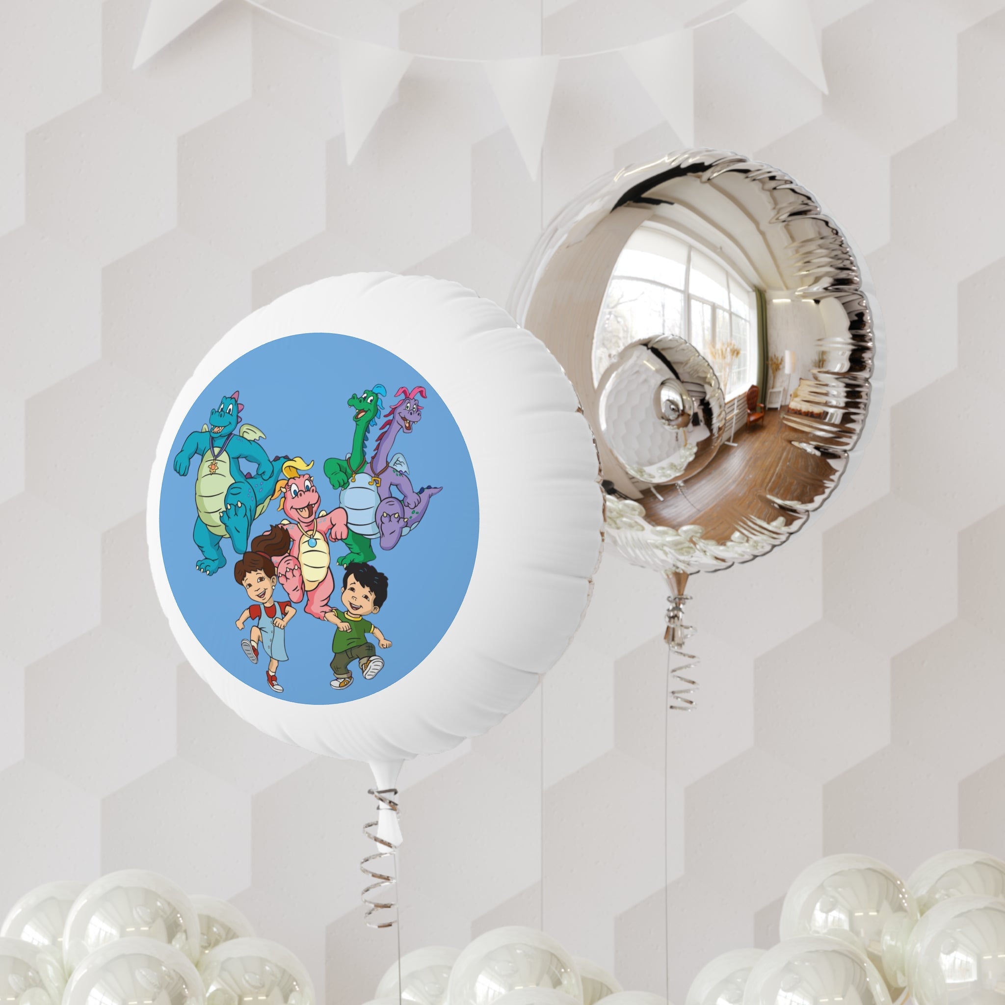 Dragon Tales Gang Balloon — Helium-Ready Birthday Balloon