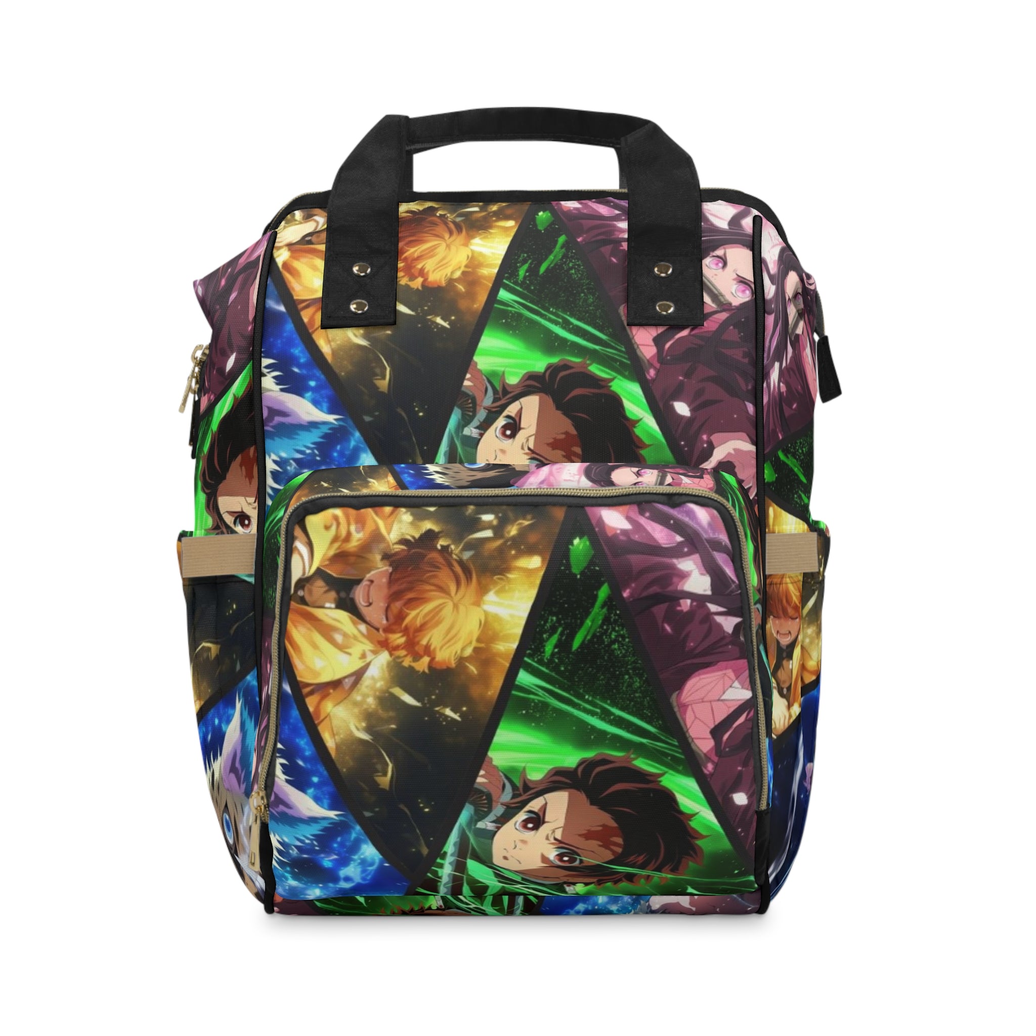 Anime Character Diaper Backpack – Multifunctional Baby Travel Bag