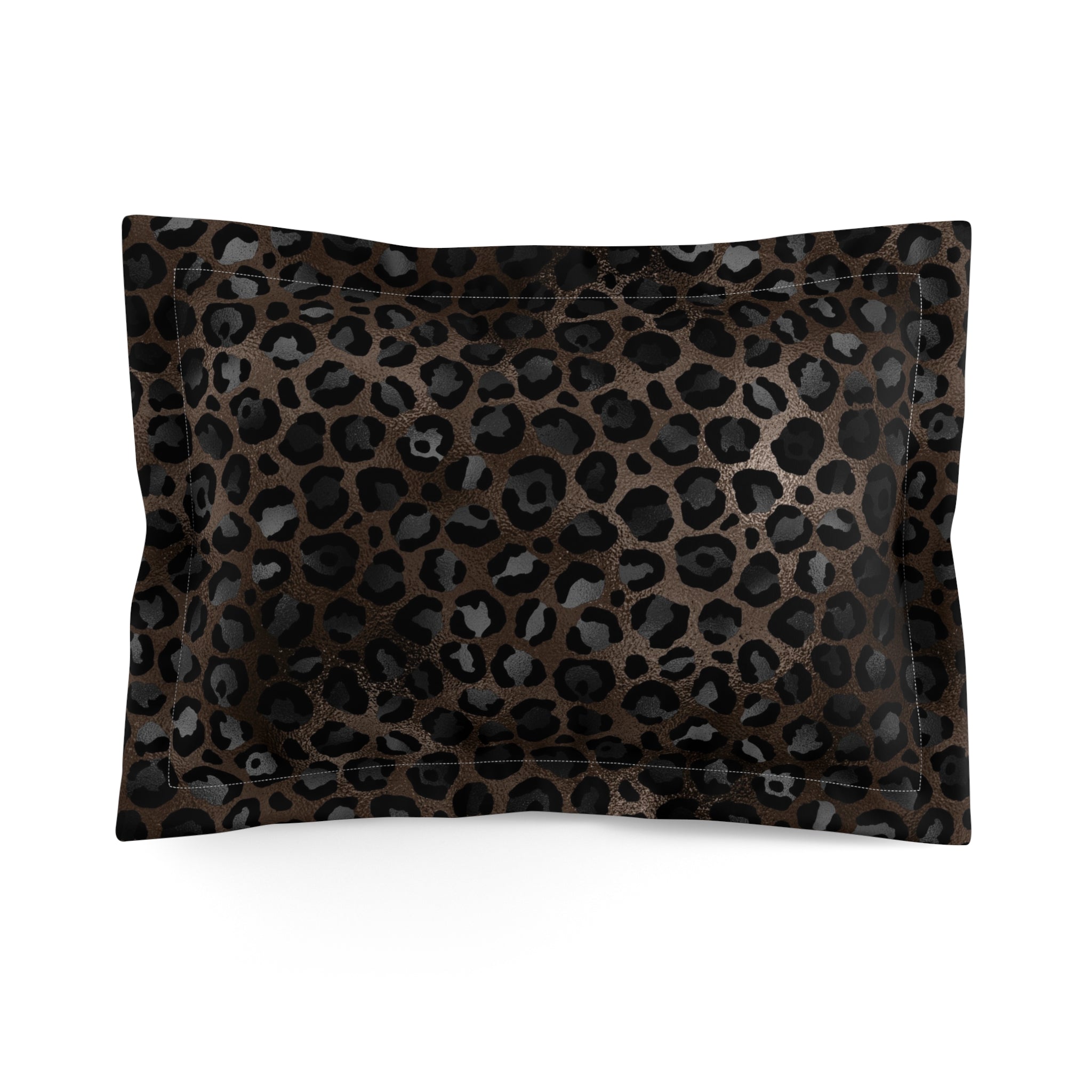 Leopard Print Microfiber Pillowcase