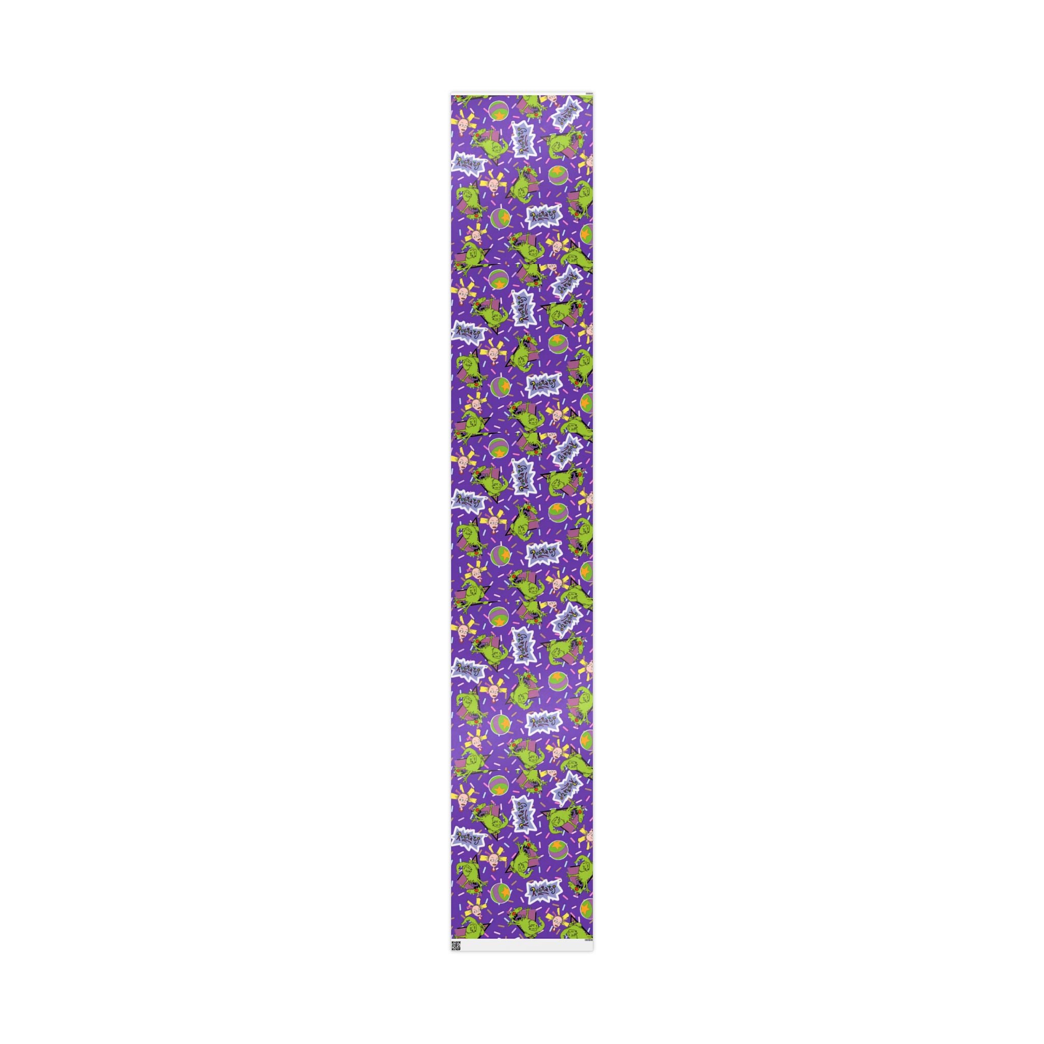 Rugrats Purple Wrapping Paper