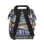 N.Y. Yankees Diaper Backpack — Multifunctional Baby Changing Bag