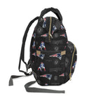 Patriots Print Diaper Backpack — Multifunctional Baby Bag